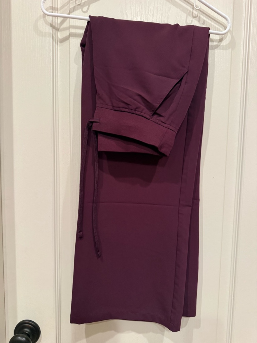 Women's Stretch Pull-On Pants in Deep Plum